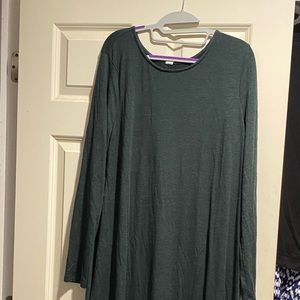 Green yXL Swing Dress